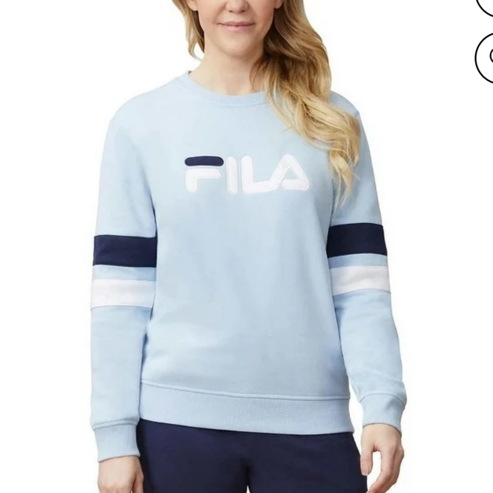 Fila Michele Pullover Crewneck Sweatshirt - Size XS